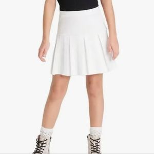 Art Class -White Pleated Skirt L (10/12)